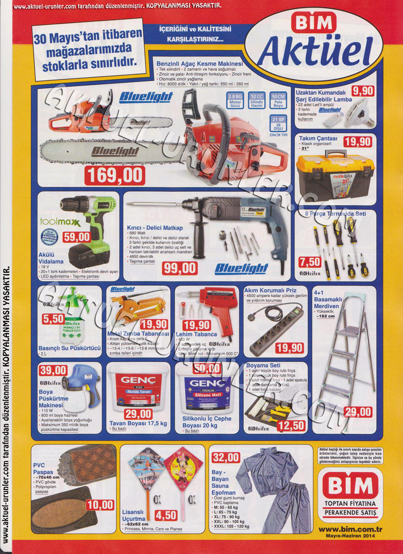 BİM 30 Mayıs Kataloğu BİM 30 Mayıs Kataloğu