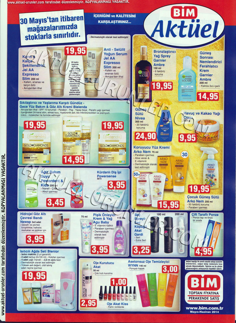 BİM 30 Mayıs Kataloğu BİM 30 Mayıs Kataloğu