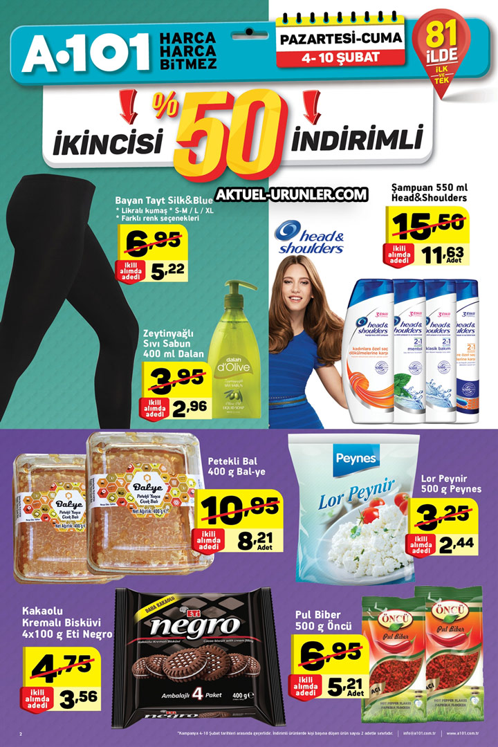 A101 4 Şubat 2017 Aktüel Ürünler Kataloğu – Hafta Sonu
