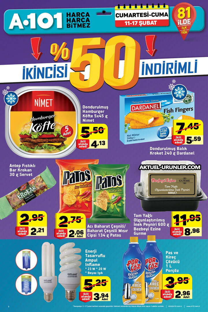 A101 11 Şubat 2017 Aktüel Ürünleri – Hafta Sonu