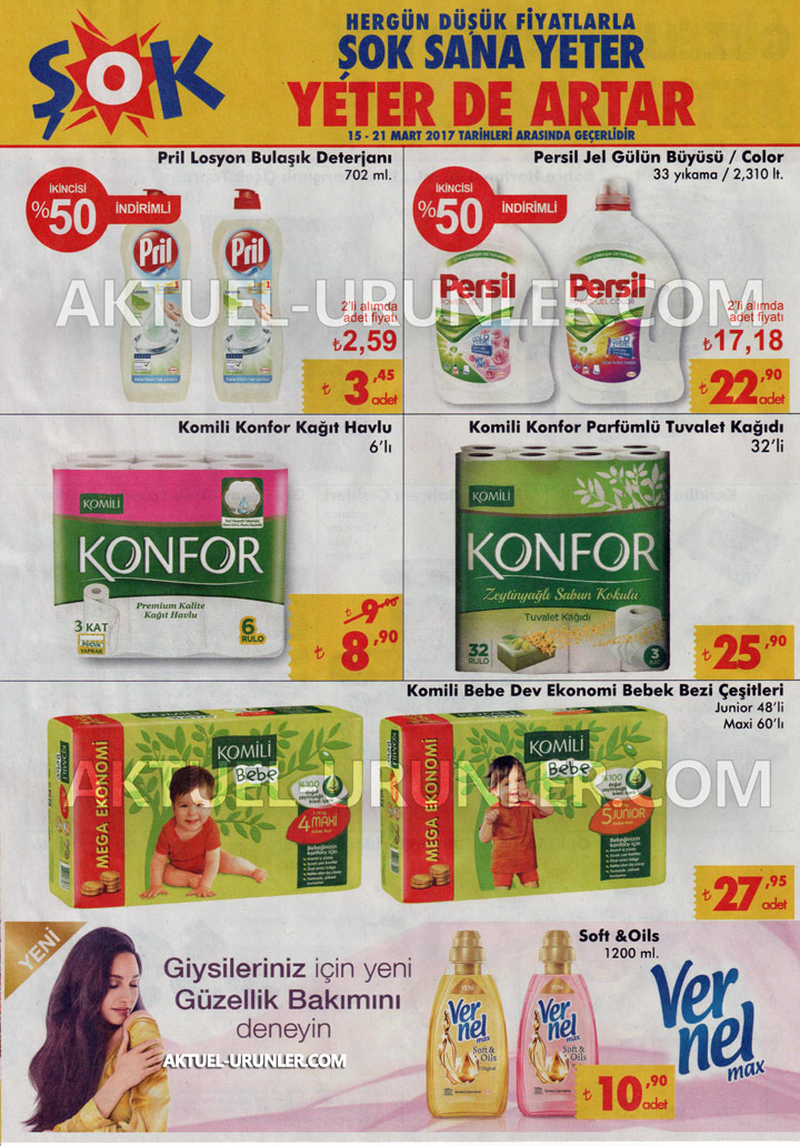 ŞOK Aktüel 15 Mart – Aktüel Ürünler Kataloğu