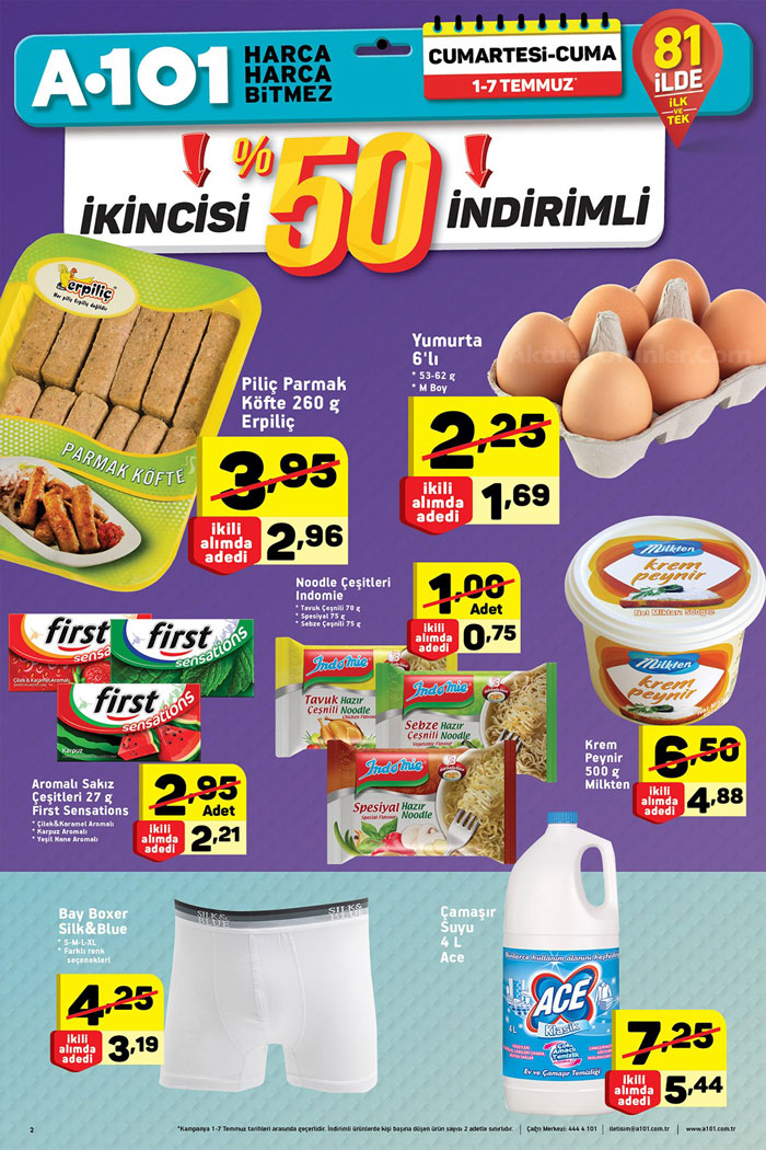 A101 1 Haziran Aktüel Ürünler Hafta Sonu Kataloğu