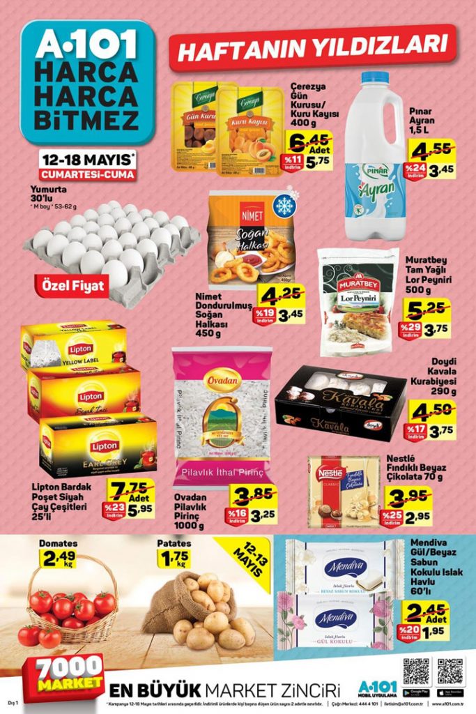 A101 12 Mayıs 2018 Aktüel Ürünler Kataloğu