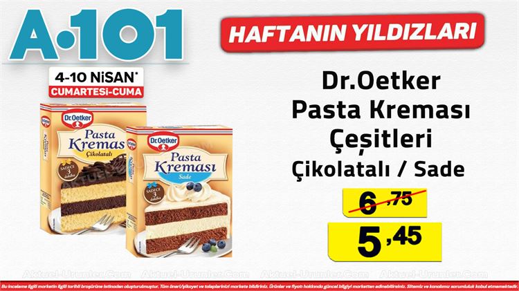 A101 4 Nisan 2020