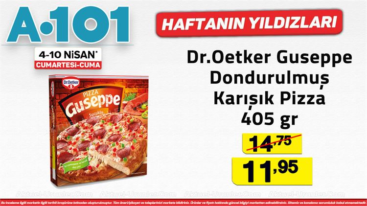 A101 4 Nisan 2020