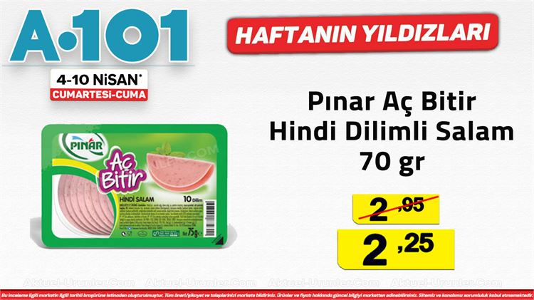 A101 4 Nisan 2020