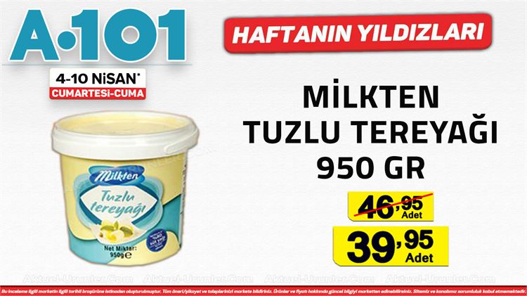 A101 4 Nisan 2020