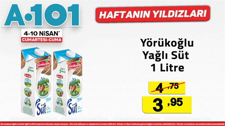 A101 4 Nisan 2020
