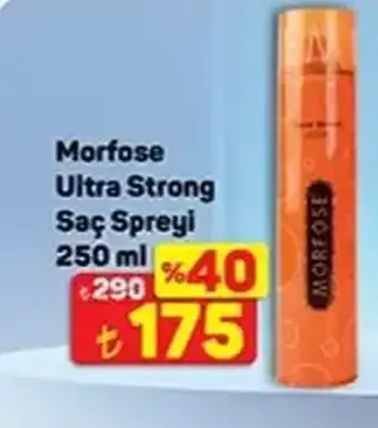 Morfose Ultra Strong Saç Spreyi 250 ml