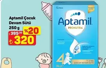 Aptamil Çocuk Devam Sütü 250 g