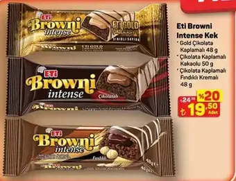 Eti Browni Intense Kek Çeşitleri 48 g / 50 g