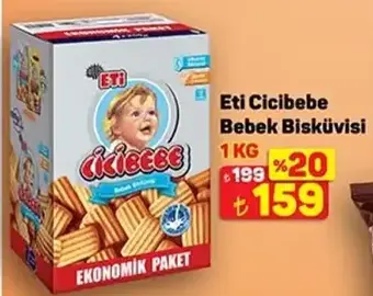Eti Cicibebe Bebek Bisküvisi 1 KG