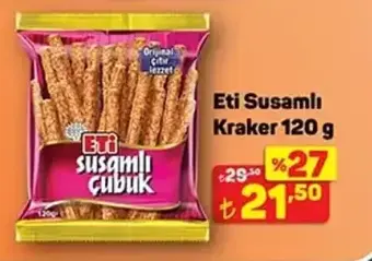 Eti Susamlı Kraker 120 g
