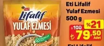 Eti Lifalif Yulaf Ezmesi 500 g