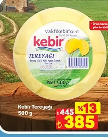 Kebir Tereyağı 500 g
