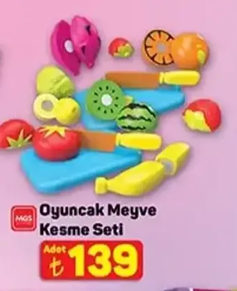 Oyuncak Meyve Kesme Seti
