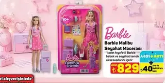 Barbie Malibu Seyahat Macerası Bebeği