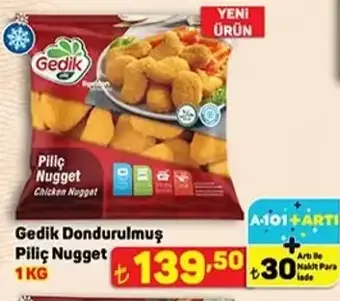 Gedik Dondurulmuş Piliç Nugget 1 KG