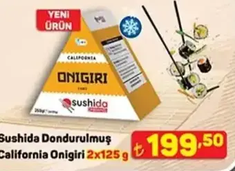 Sushida Dondurulmuş California Onigiri 2x125 g