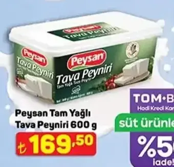 Peysan Tam Yağlı Tava Peyniri 600 g