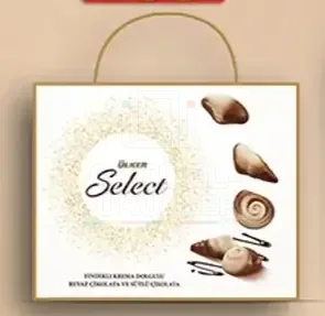 Ülker Select Fındık Krema Dolgulu Çikolata 240 g