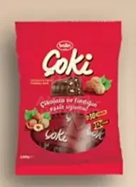 Balin Çoki Fındıklı Bitter Çikolata 250 g