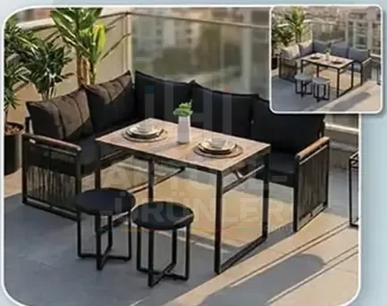 Upstyle Laguna Bahçe / Balkon Köşe Takımı