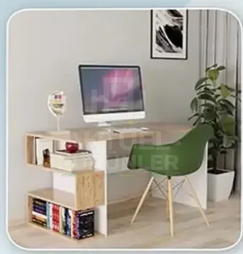 Evdemo Leo Kitaplıklı Çalışma Masası