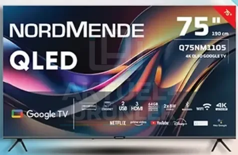 Nordmende 75" Q75NM1105 4K Ultra HD Google QLED TV