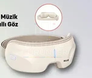 Walke G-02 Bluetoothlu Müzik Çalarlı Isıtmalı Akıllı Göz Masaj Cihazı