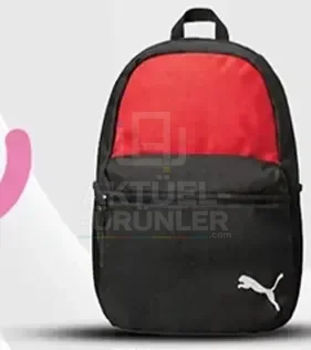 Puma TeamGoal 237685-01 Kırmızı Kadın/Erkek Sırt Çantası