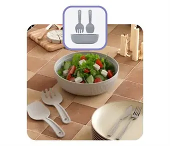 Kaşık Çatallı Salata Seti ~3000 ml