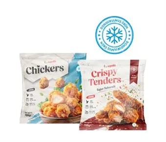 Piliç Chickers/ Piliç Crispy Tenders Kajun Baharatlı