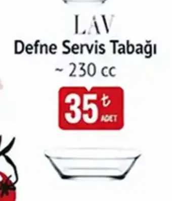 LAV Defne Servis Tabağı 230 cc