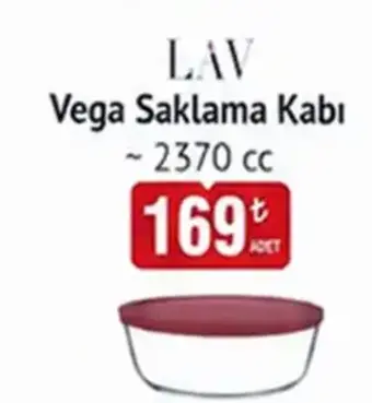 LAV Vega Saklama Kabı 2370 cc