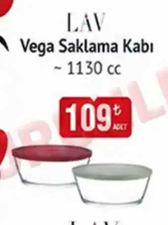 LAV Vega Saklama Kabı 1130 cc