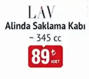 LAV Alinda Saklama Kabı 345 cc