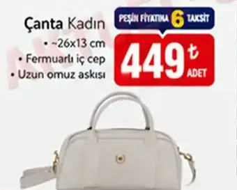 Kadın Çanta 26x13 cm