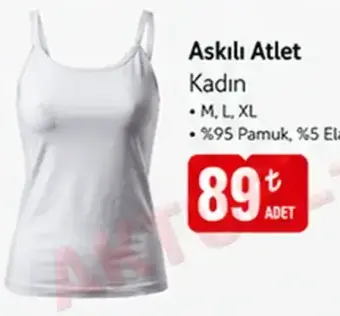 Kadın Askılı Atlet