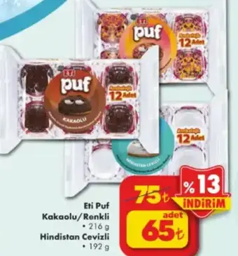 Eti Puf Çeşitleri 192 g - 216 g