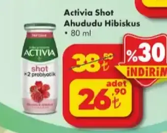 Activia Shot Ahududu Hibiskus 80 ml