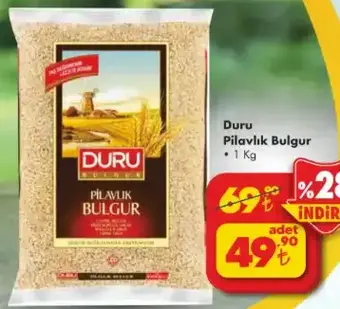 Duru Pilavlık Bulgur 1 Kg