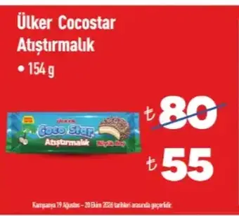Ülker Cocostar Atıştırmalık 154 g