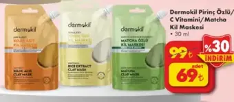 Dermokil Kil Maskesi Çeşitleri 30 ml