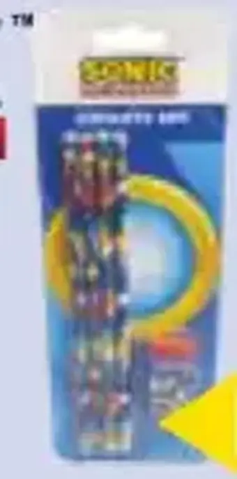 Sonic Kurşun Kalem Seti 5 Parça