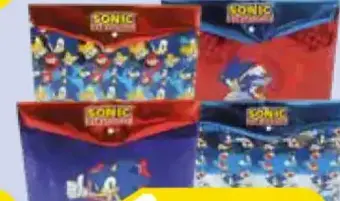 Sonic Hologramlı Çıtçıtlı Dosya