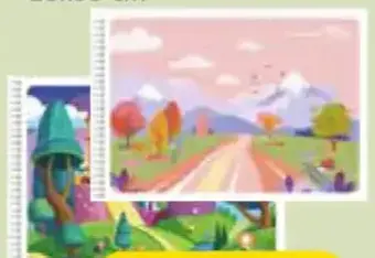 Meteksan Spiralli 20 Yaprak Karton Kapaklı Resim Defteri 25x35 cm