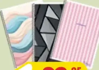 Meteksan A4 Spiralli 96 Yaprak PP Kapak Defter