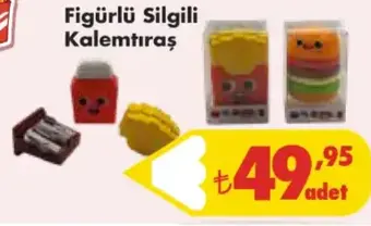 Figürlü Silgili Kalemtıraş