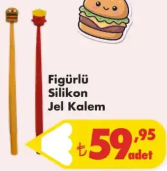Figürlü Silikon Jel Kalem
